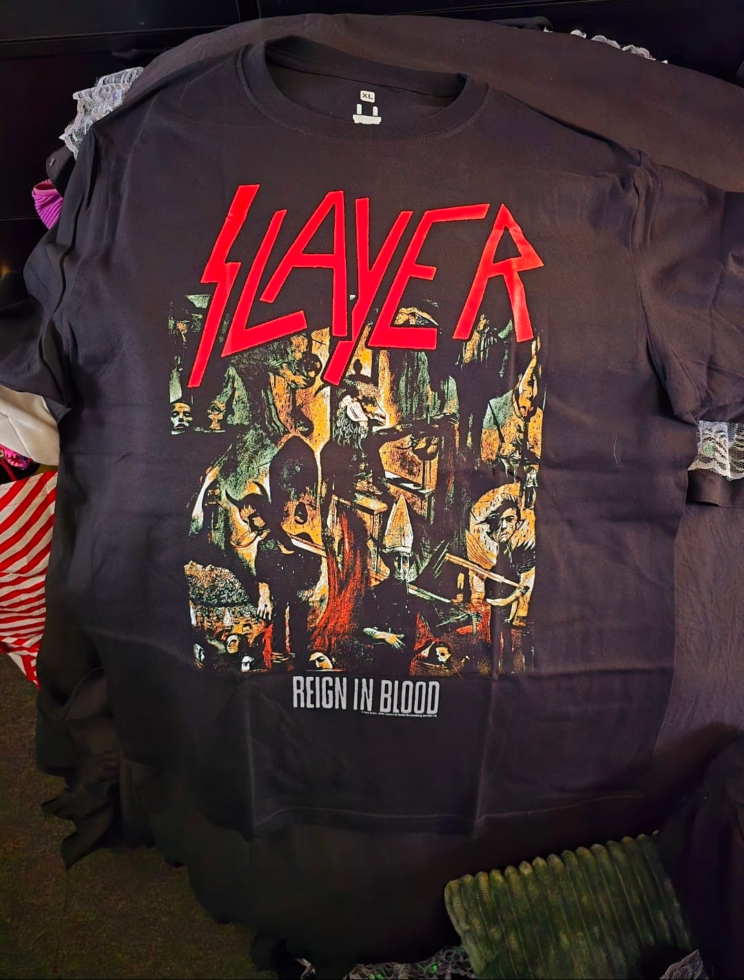 Customer photo review of Slayer - Reign In Blood - Shortsleeve Shirt