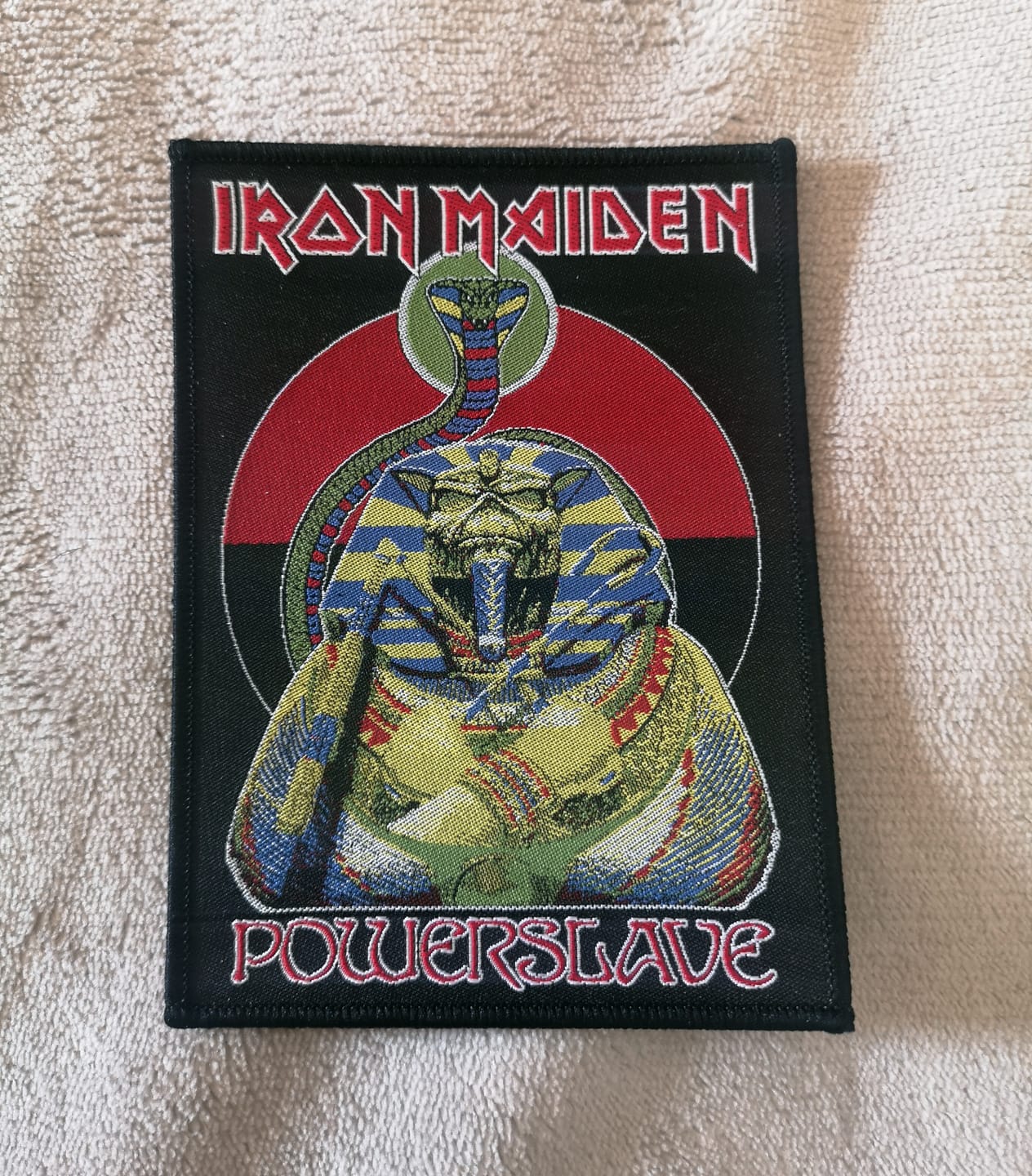 Customer photo review of Iron Maiden - Back In The Village - Patch
