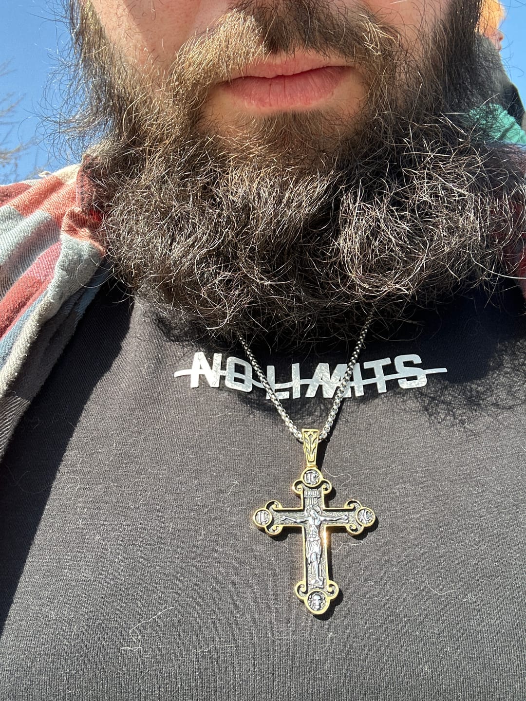 Customer photo review of HOLY CROSS. - GOLD