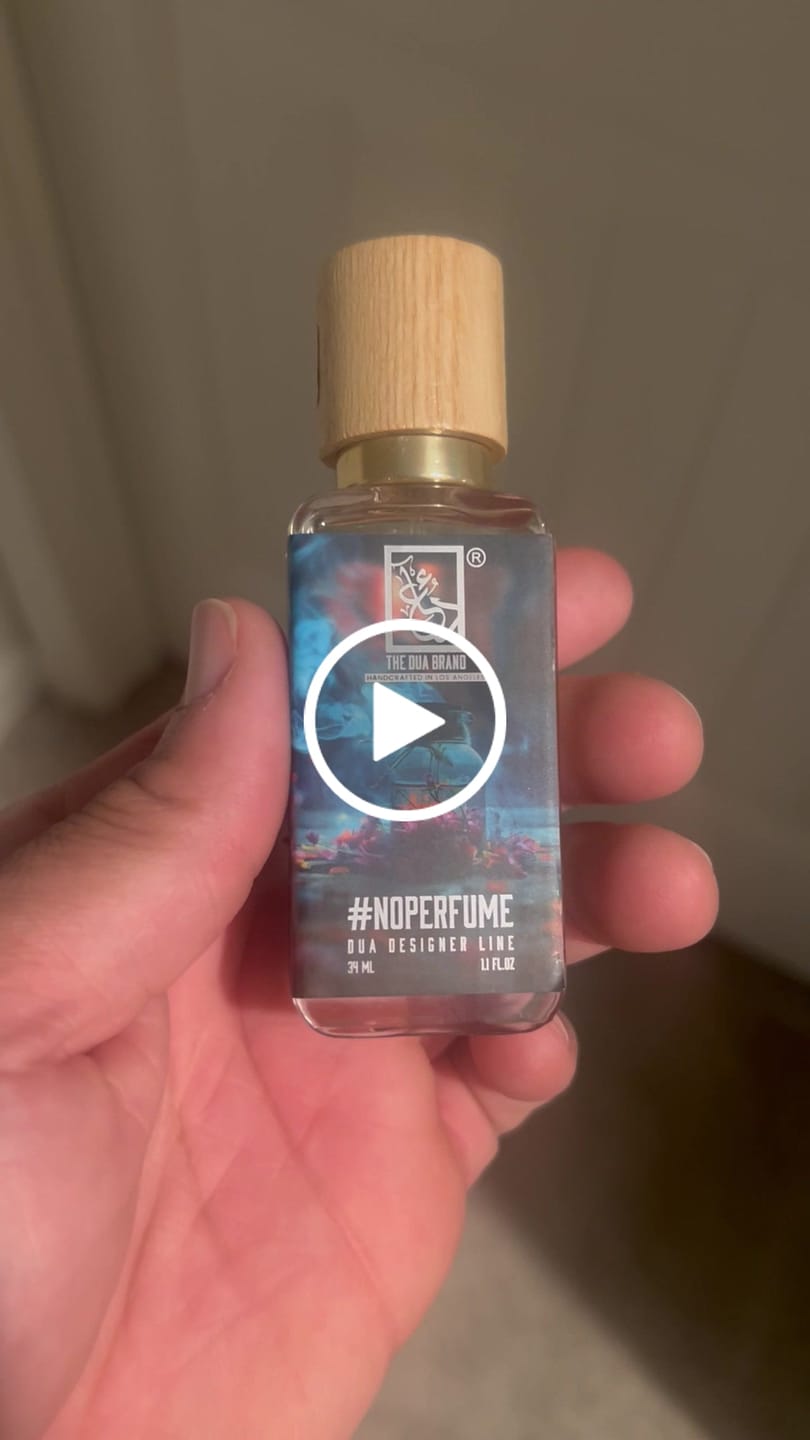 Customer video review of #NoPerfume