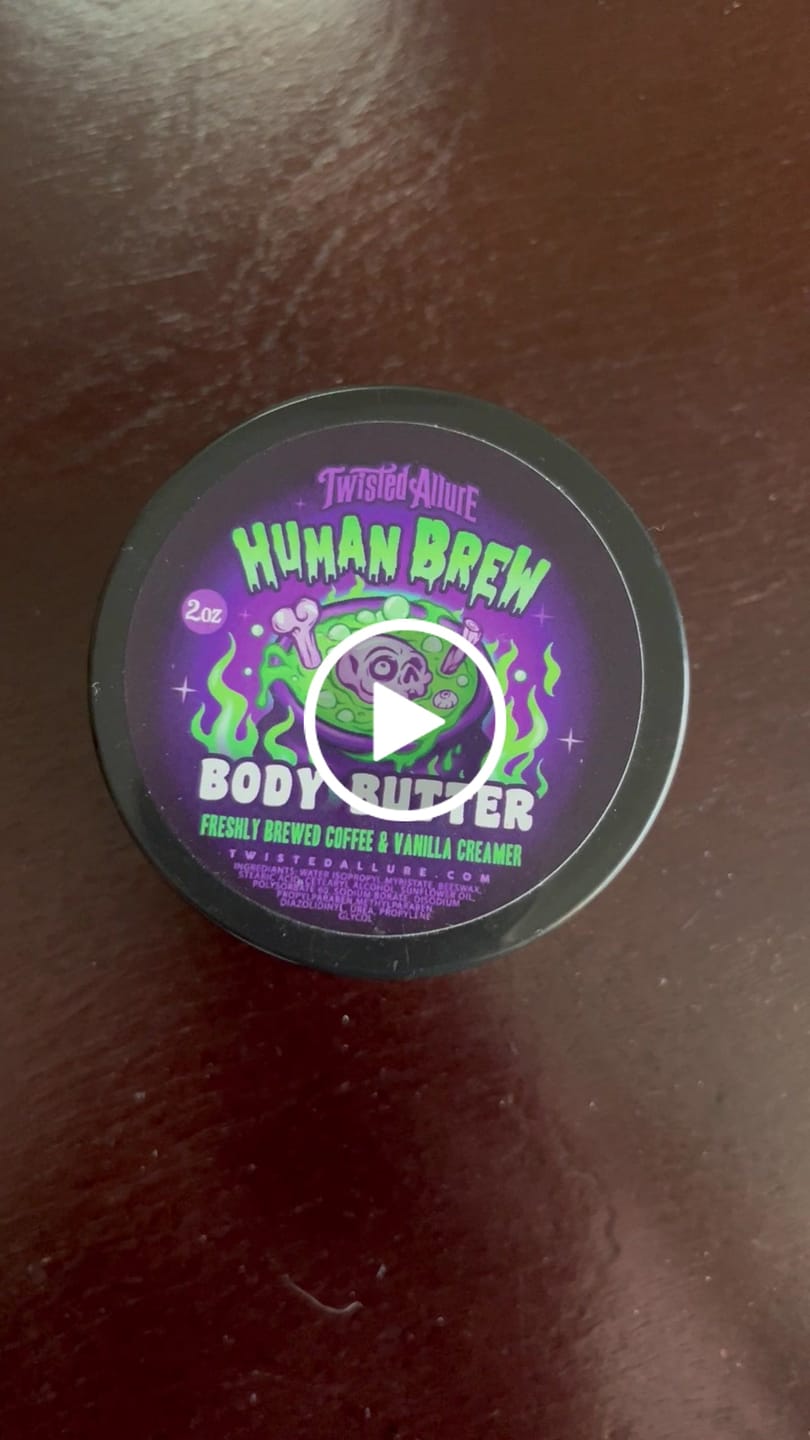 Customer video review of Human Brew Body Butter