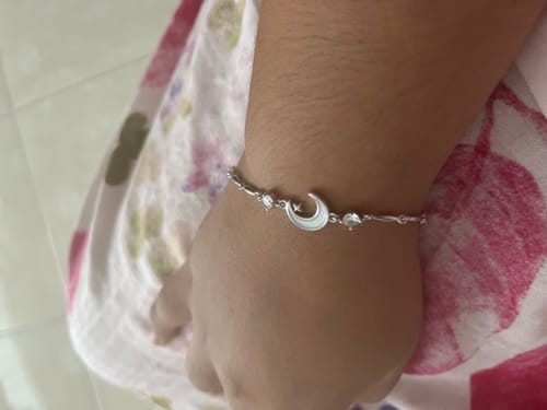 Customer photo review of Selena Moon Bracelet