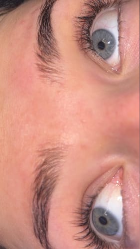 Customer photo review of Lash Growth Serum