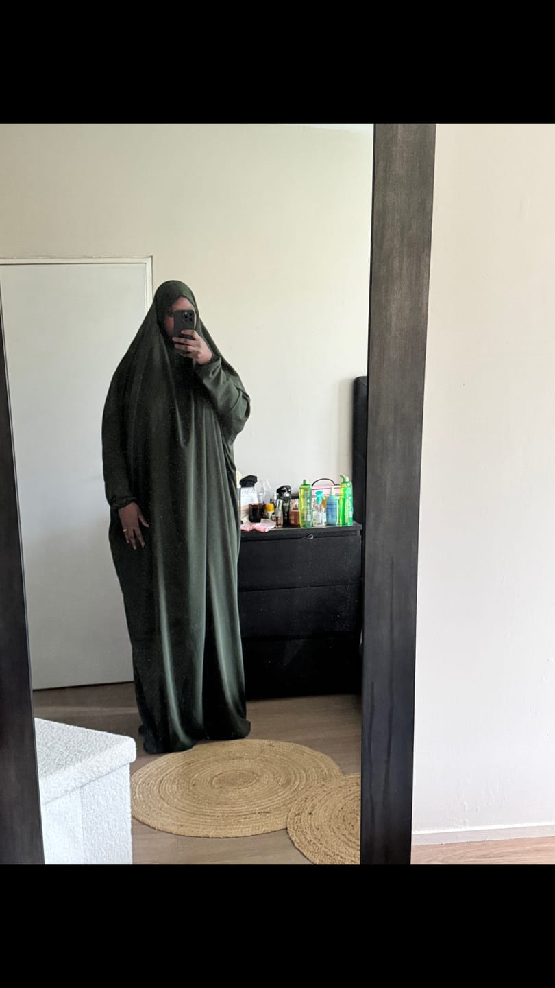 Customer photo review of Jilbab 1 pièces maxi long