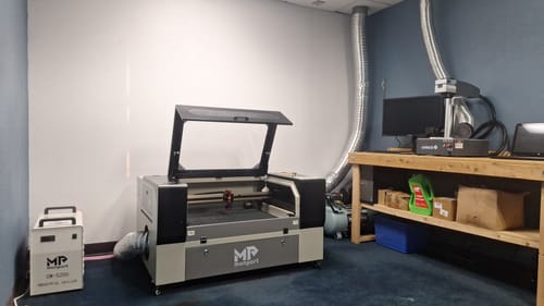 Customer photo review of Special Offer | Monport 80W CO2 Laser Engraver & Cutter (28" x 20") with Autofocus