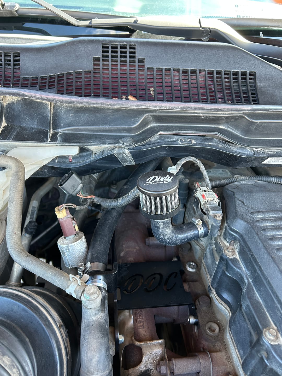 Customer photo review of 2007.5-2023 Cummins CCV Delete Kit (I67-ENG-A002)