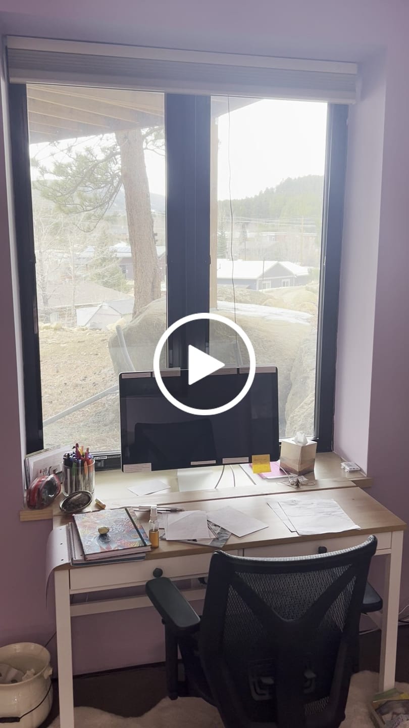 Customer video review of SmartWings Motorized Blackout Cellular Shades Hazel