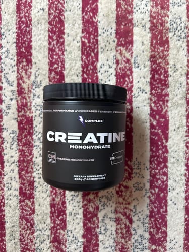 Customer photo review of Creapure Creatine