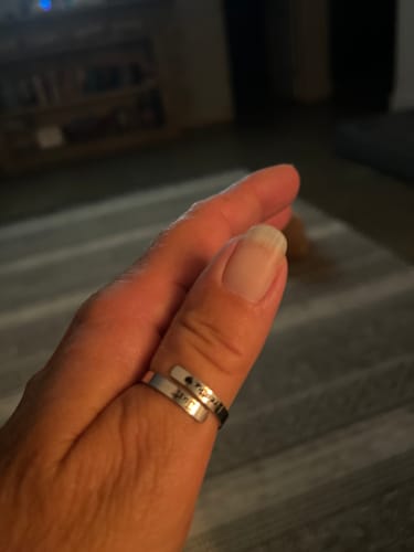 Customer photo review of Just Breathe Ring