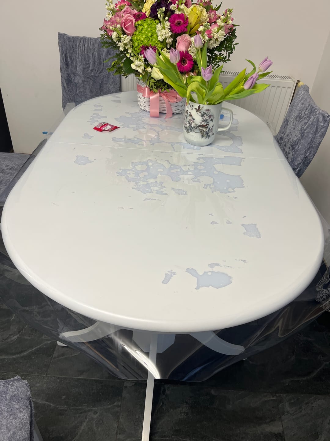 Customer photo review of Masa extensibila JOSEPH, alb, 150/190x90x77 cm