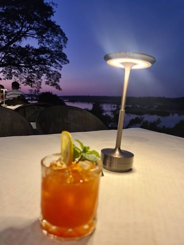 Customer photo review of Cordless Modern Aura Table Lamp - Cordless Table Lamp with Touch Control & Modern Nordic Design
