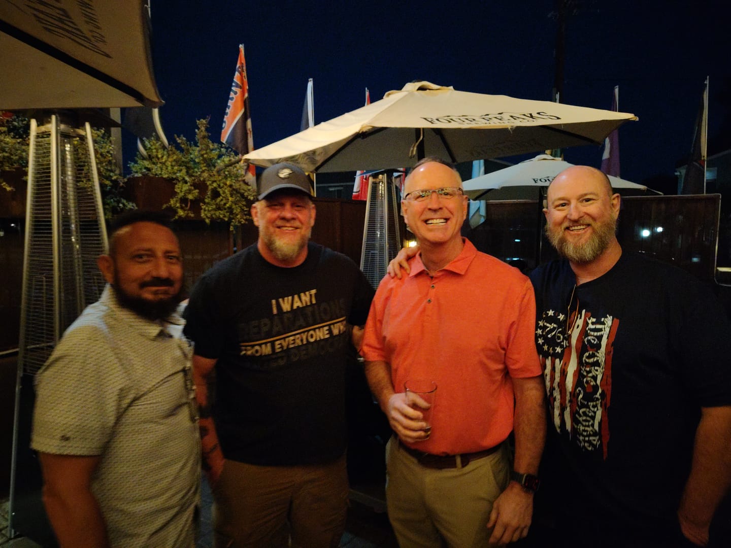 Customer photo review of We The People 1776 Flag T-Shirt