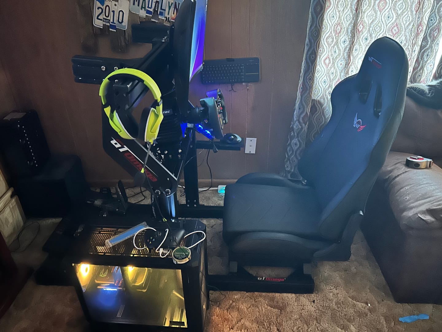 Customer photo review of PRIME Integrated Monitor Mount