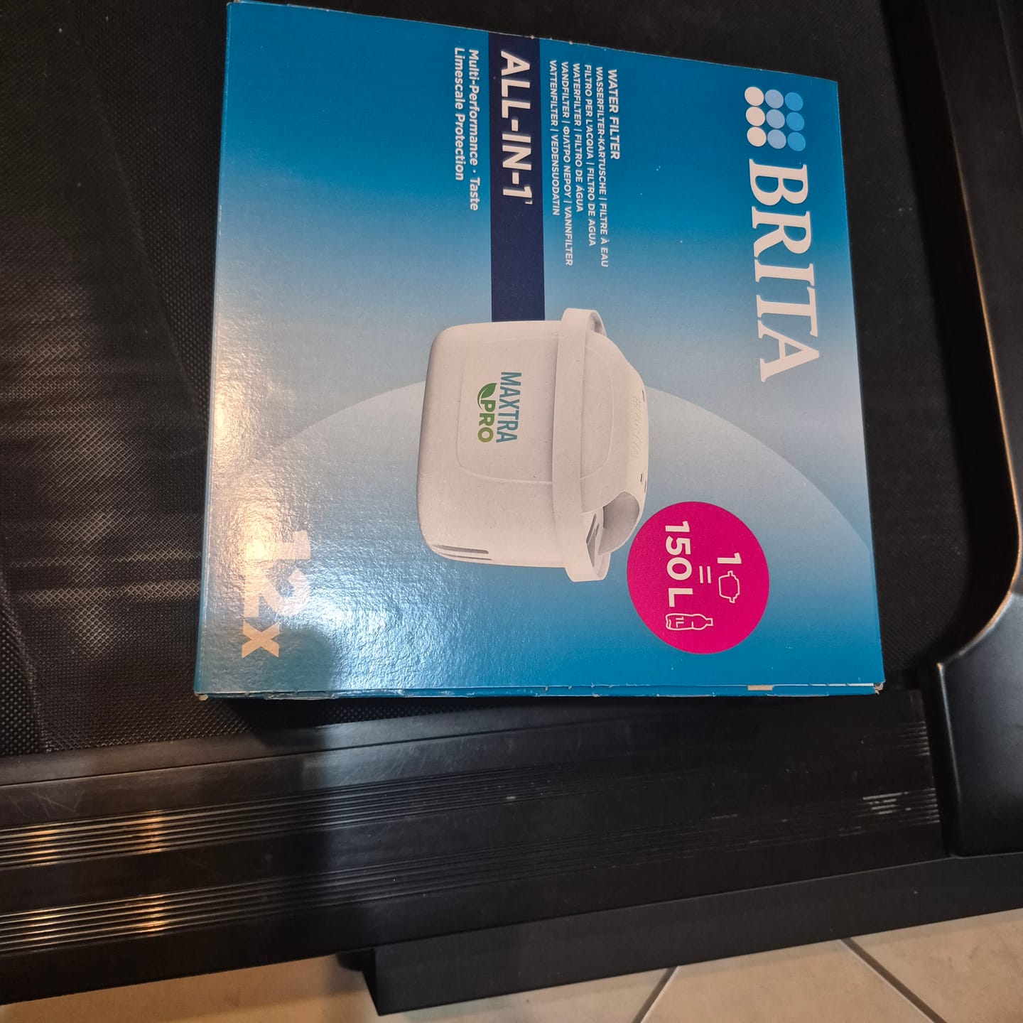 Customer photo review of BRITA MAXTRA PRO All-in-1  Riduce cloro, calcare e PFAS. Compatibile Con Caraffa Filtrante BRITA. Confezione 12 Filtri