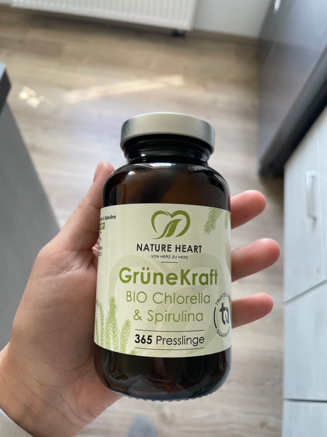 Customer photo review of Grüne Kraft - Bio Chlorella & Spirulina