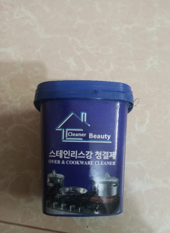 Customer photo review of Korean Cookware Magic Cleaner - (IMPORTED)