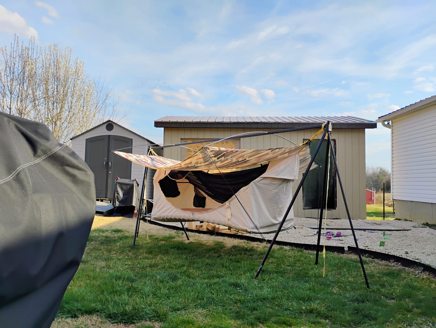 Customer photo review of Haven Stand by YOBOGear