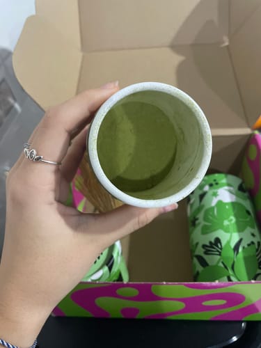 Customer photo review of Té Matcha Premium Vainilla