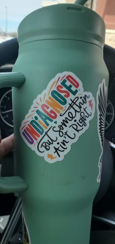 Customer photo review of STICKER CLUB | Monthly Sticker Subscription