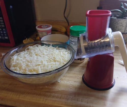 Customer photo review of Multi-Purpose Slicer & Grater