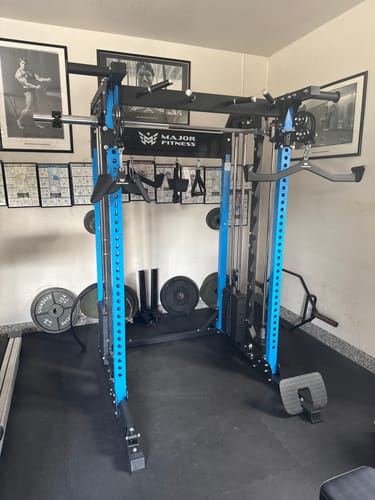 Customer photo review of Major Fitness B52 Pro All-In-One Smith Machine Home Gym