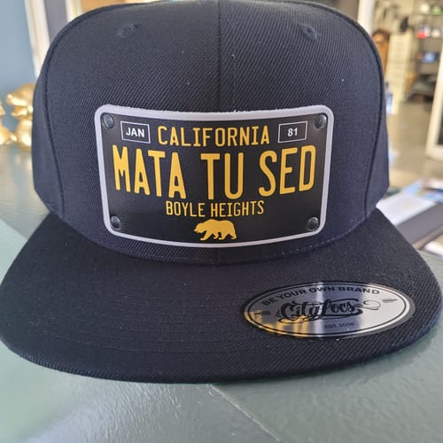 Customer photo review of California 60's Plate Hat