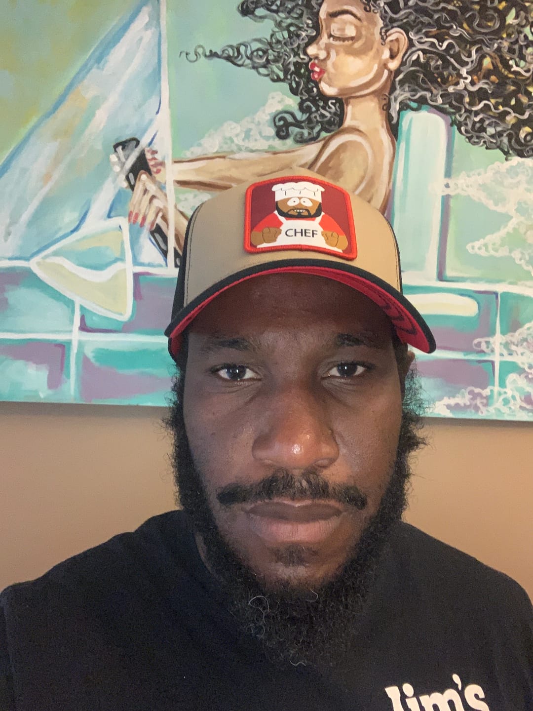 Customer photo review of OVERLORD X South Park: Chef Trucker Cap