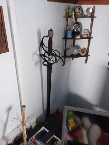 Customer photo review of Black Hilted Rapier
