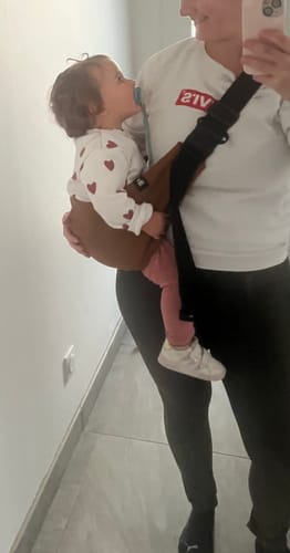 Avis photo d'un client sur Porte-bébé MomSwing