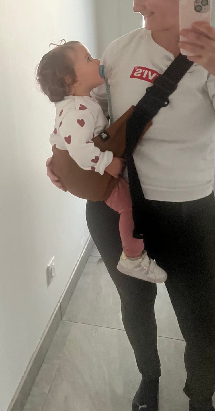 Customer photo review of Porte-bébé MomSwing