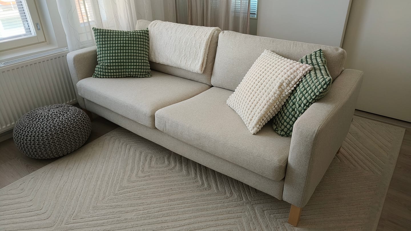 Customer photo review of KARLSTAD 3 Seat IKEA Sofa Cover