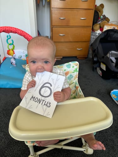 Customer photo review of Sailor baby chair v2