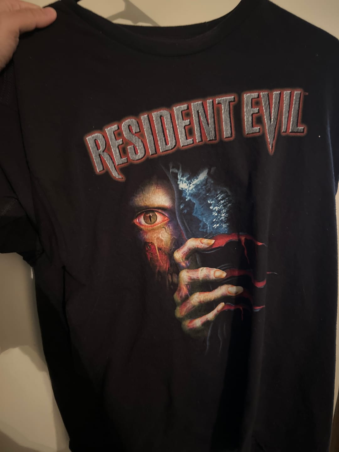 Customer photo review of Resident Evil Peekin' T-Shirt