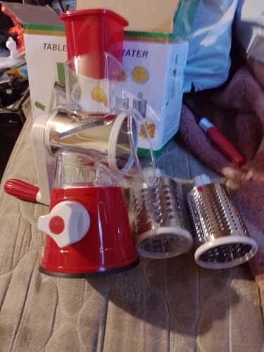 Customer photo review of Multi-Purpose Slicer & Grater