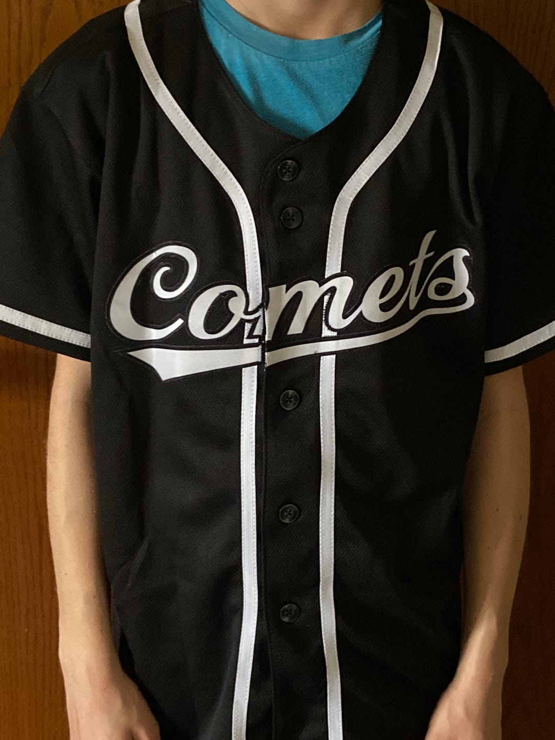 Customer photo review of Custom Baseball Jersey Stitched Personalized Baseball Sports Uniform For Men Women Boy