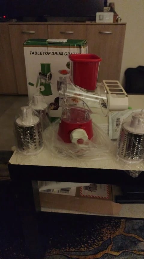 Customer photo review of Multi-Purpose Slicer & Grater