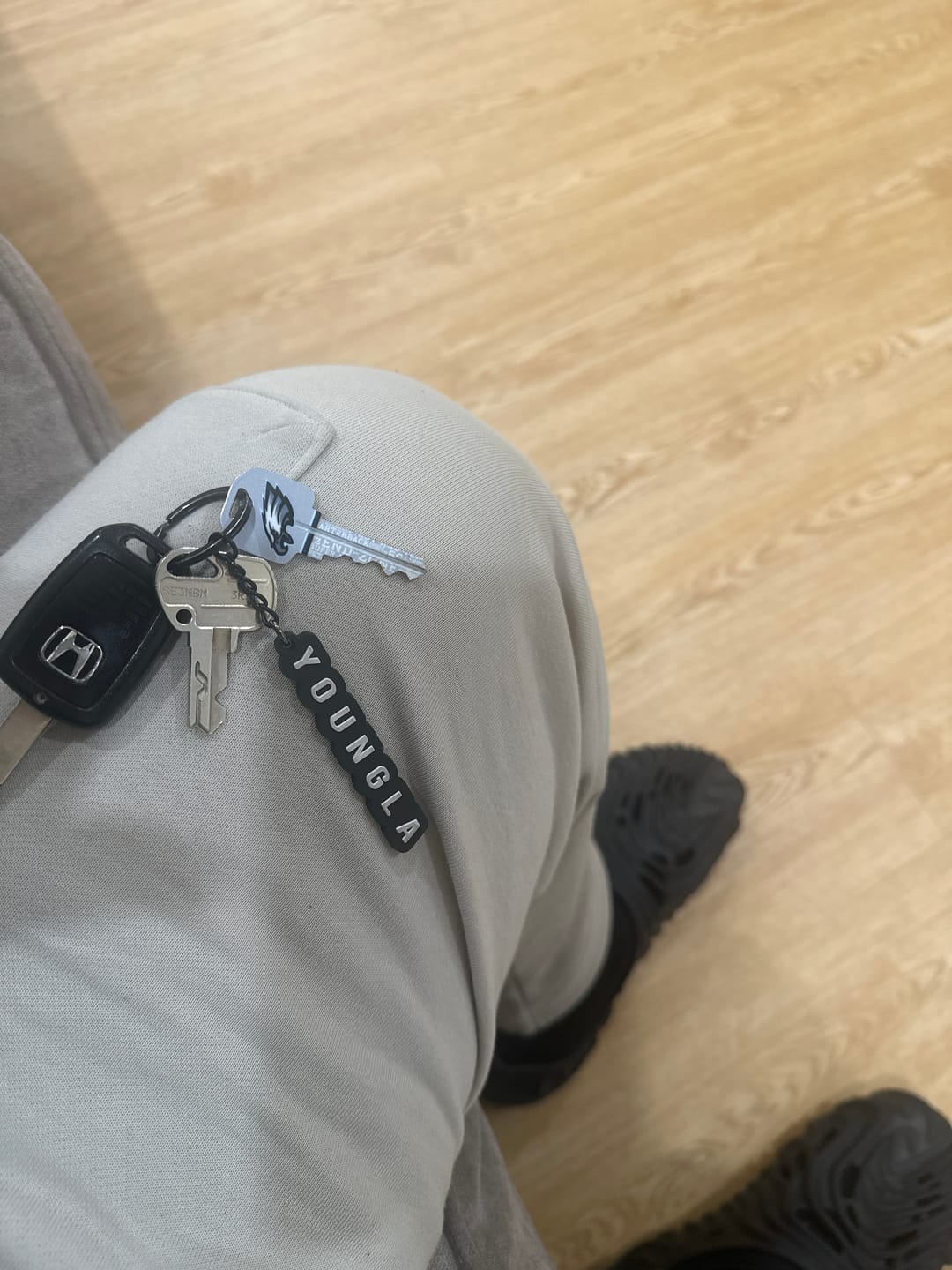 Customer photo review of 931 YoungLA Keychains