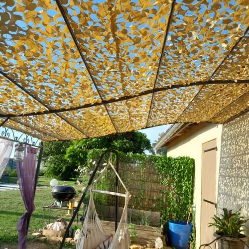 Customer photo review of Rete mimetica desert