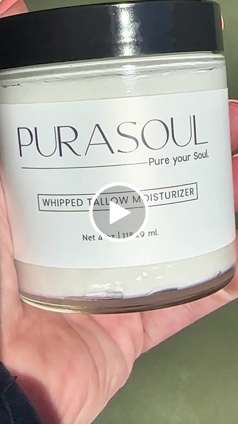 Customer video review of Whipped Tallow Moisturizer
