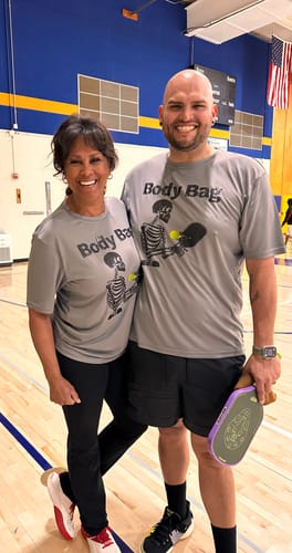 Customer photo review of The Invader 16mm Pickleball Paddle