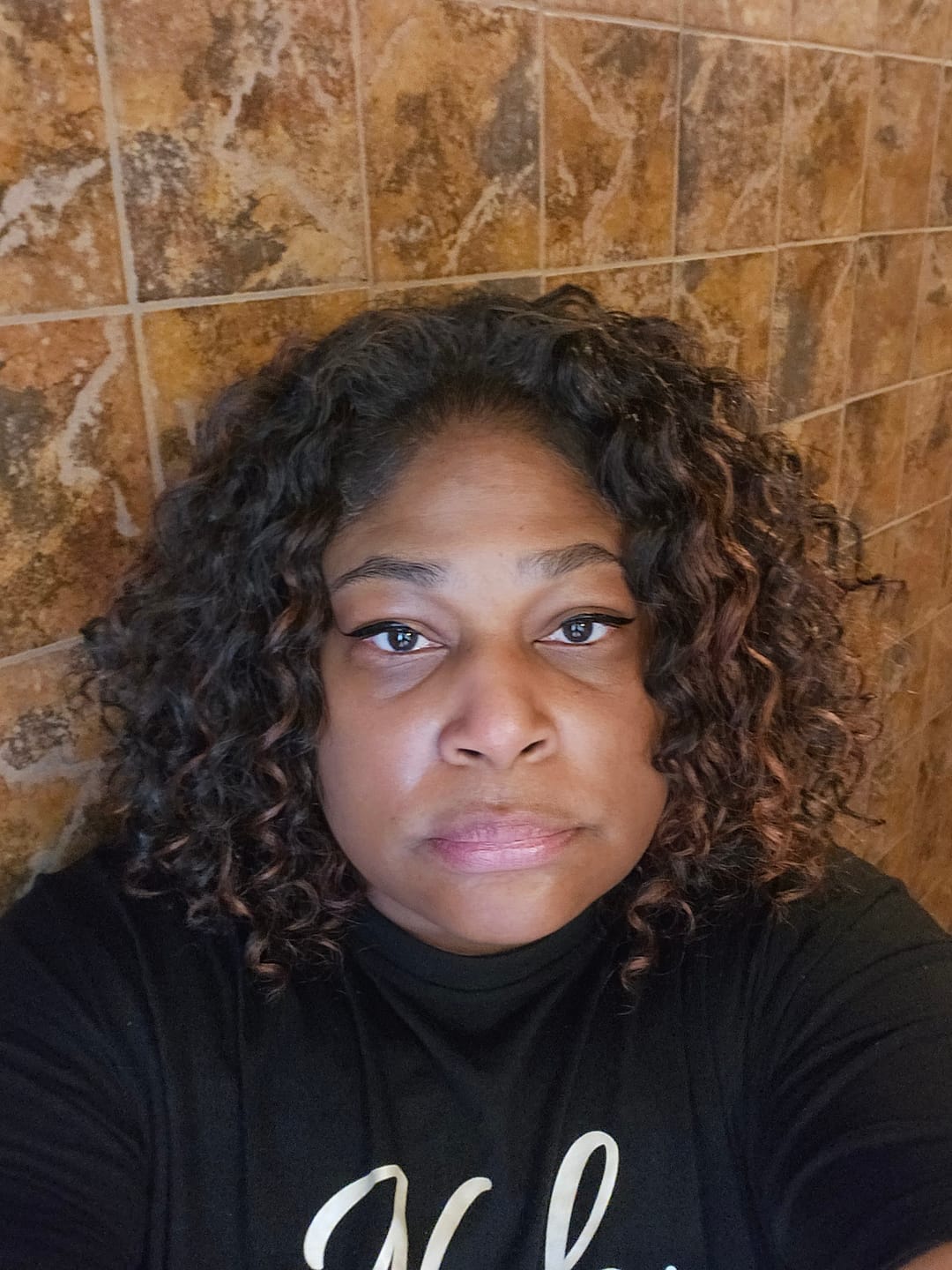 Customer photo review of Sensationnel Instant Weave Drawstring Half Wig - IWD 14
