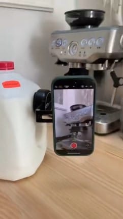 Customer photo review of ContentPod MagSafe Phone Holder