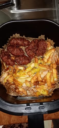 Customer photo review of Air Fryer Novio Grill & Fry