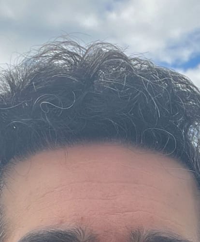 Customer photo review of Thickening Shampoo