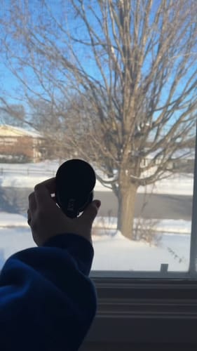 Customer photo review of ContentPod MagSafe Phone Holder