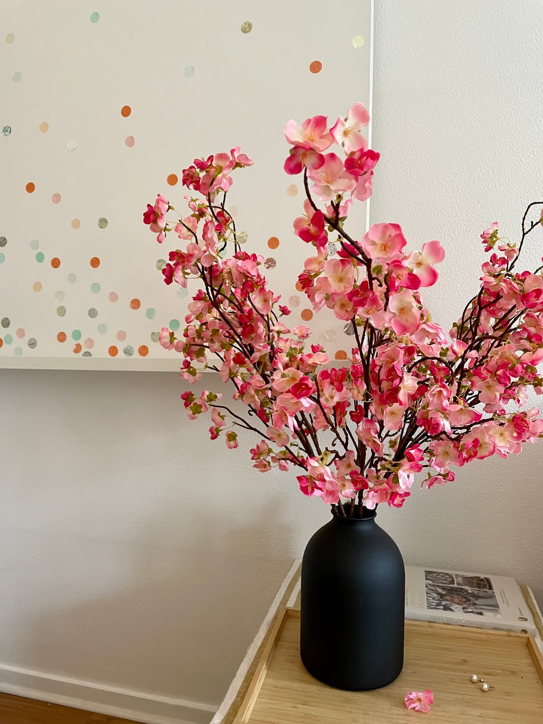 Customer photo review of Fleur de Sakura - Fuchsia rose (3 tiges)