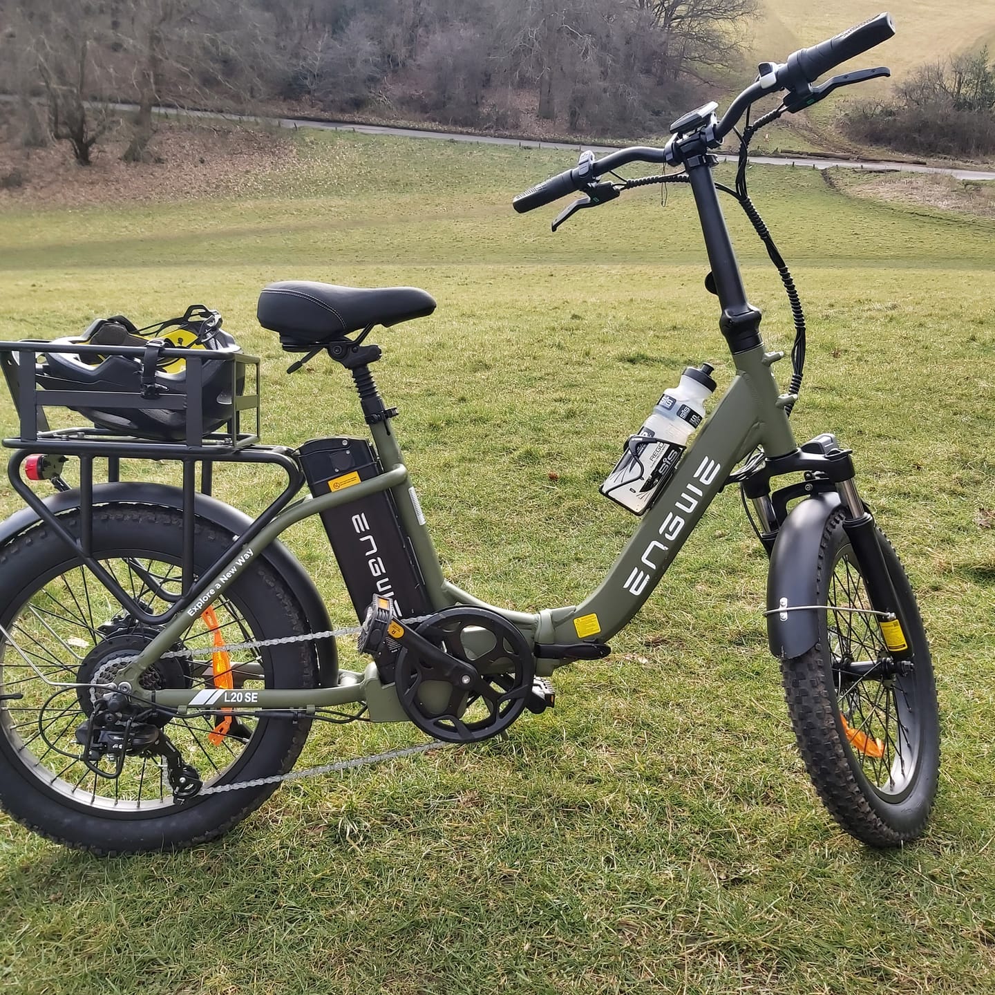 Customer photo review of Engwe L20 SE 250W 20" Foldable Electric Trekking Bike 561Wh Step-through E-bike