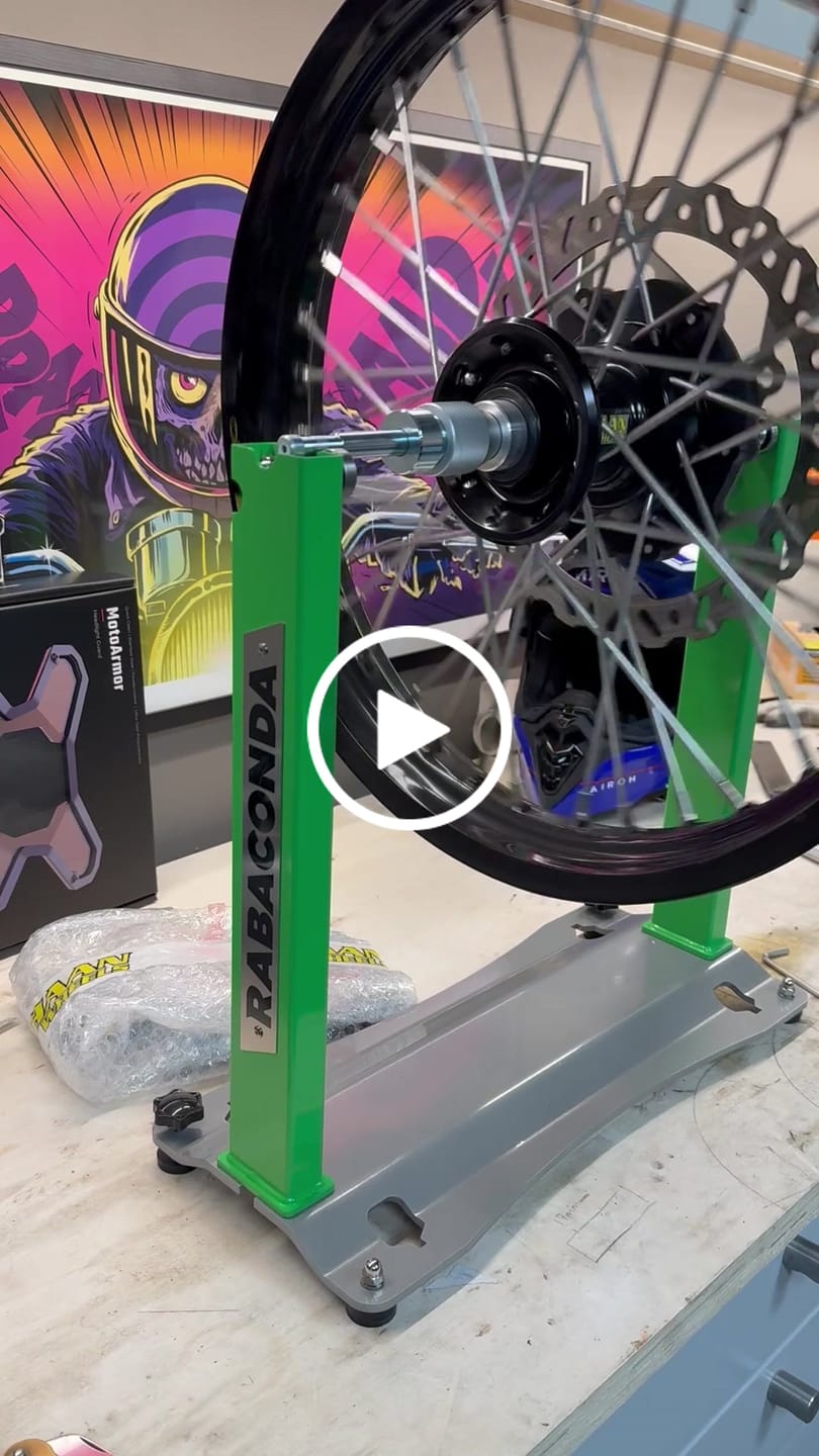 Customer video review of Motorcycle Wheel Balancer