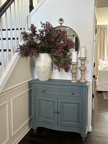 Customer photo review of Faux Dusty Plum Stem