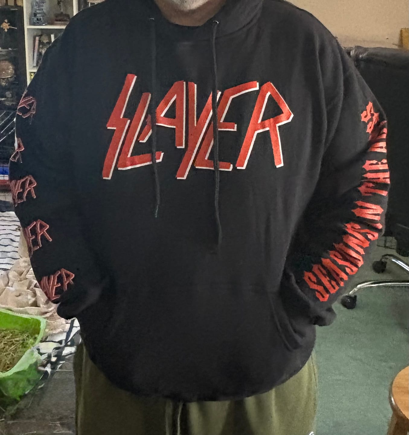 Customer photo review of Slayer - Seasons In The Abyss - Pullover Hoodie